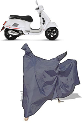 Amexride Two Wheeler Cover for Vespa(GTS Super 125, Grey)