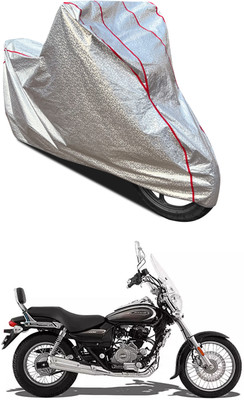 AutoGalaxy Waterproof Two Wheeler Cover for Bajaj(Avenger 220 Cruise, Silver)