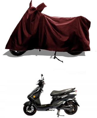 AASHTIK MART Two Wheeler Cover for Ampere(REO, Maroon)