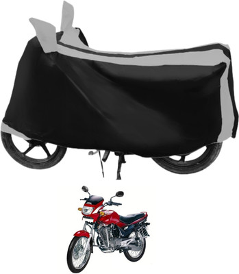 Euro Care Waterproof Two Wheeler Cover for Hero(Ambition, Silver)