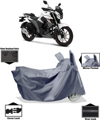 Amexride Two Wheeler Cover for Yamaha(FZS 25, Grey)