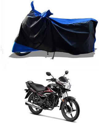 DeepShakshi AUTOMOTIVE Waterproof Two Wheeler Cover for Honda(CB Shine, Blue)