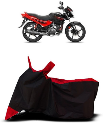 OliverX Waterproof Two Wheeler Cover for Hero(Glamour Programmed FI BS6, Red)