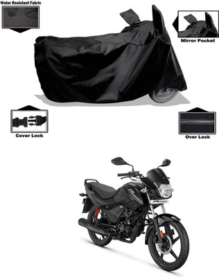 CODOKI Waterproof Two Wheeler Cover for Hero(Passion Pro, Black)