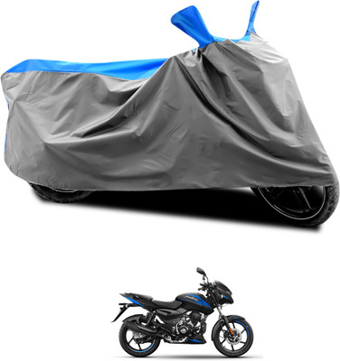 PAGORA Waterproof Two Wheeler Cover for Bajaj(Pulsar 125 Neon, Grey, Blue)