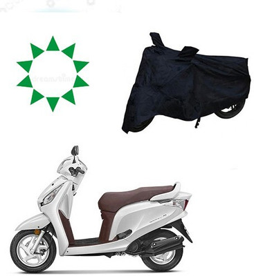 DeepShakshi AUTOMOTIVE Waterproof Two Wheeler Cover for Honda(Aviator, Black)