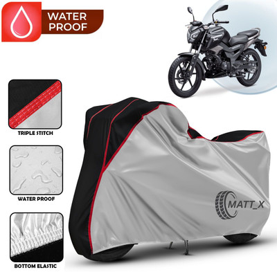 MATT_X Waterproof Two Wheeler Cover for TVS(Raider, Multicolor, Silver, Black)