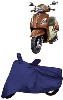 smwzxyu Waterproof Two Wheeler Cover for TVS(Jupiter classic, Blue)