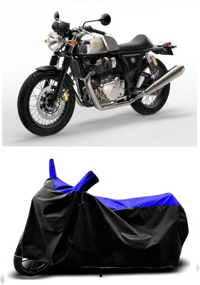 VESMEI Two Wheeler Cover for Royal Enfield(Continental GT 650, Blue)