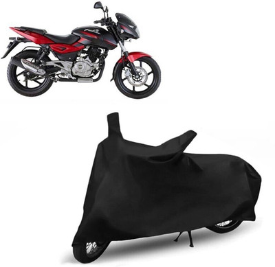 DeepShakshi AUTOMOTIVE Waterproof Two Wheeler Cover for Bajaj(Pulsar 180 DTS-i, Black)