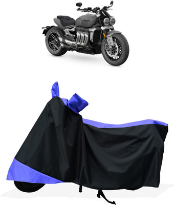 Tricway Two Wheeler Cover for Triumph(Rocket III, Multicolor)