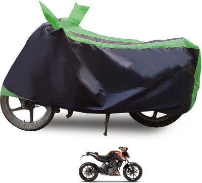 Euro Care Waterproof Two Wheeler Cover for KTM(Duke 200, Green)