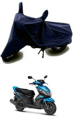 THE REAL ARV Waterproof Two Wheeler Cover for Yamaha(Ray Z, Blue)