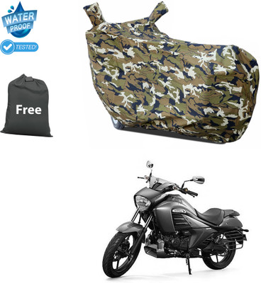 CODOKI Waterproof Two Wheeler Cover for Suzuki(intruder 150, Yellow)