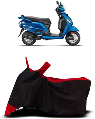 VESMEI Two Wheeler Cover for Royal Enfield(Maestro Edge 110 BS6, Red)