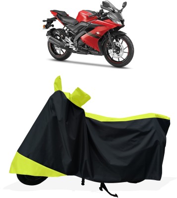 Tricway Two Wheeler Cover for Yamaha(YZF-R15 V3 New BS6, Yellow)