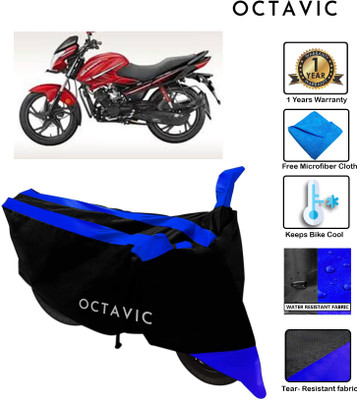 CoverXpert Two Wheeler Cover for Hero(Glamour, Blue)