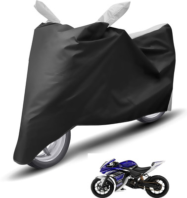 Caronix Waterproof Two Wheeler Cover for Yamaha(YZF R25, Silver)