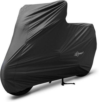 Neodrift Two Wheeler Cover for Mahindra(Gusto, Black)