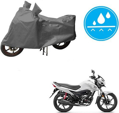 MMSSTAR Waterproof Two Wheeler Cover for Honda(Livo, Grey)