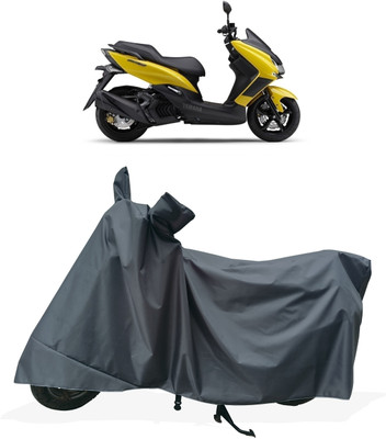 Tricway Two Wheeler Cover for Yamaha(Majesty S 155 maxi, Grey)
