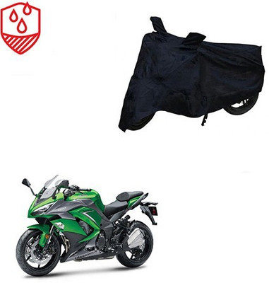 Mdstar Waterproof Two Wheeler Cover for Kawasaki(Ninja 1000, Black)