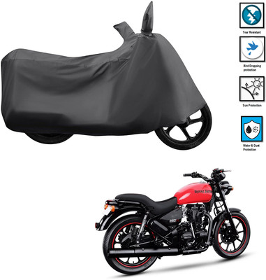 PAGORA Waterproof Two Wheeler Cover for Royal Enfield(Thunderbird 350, Grey)