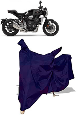 Amexride Two Wheeler Cover for Honda(CB1000R Plus, Blue)
