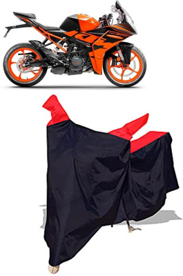 Amexride Two Wheeler Cover for KTM(RC 200, Black)