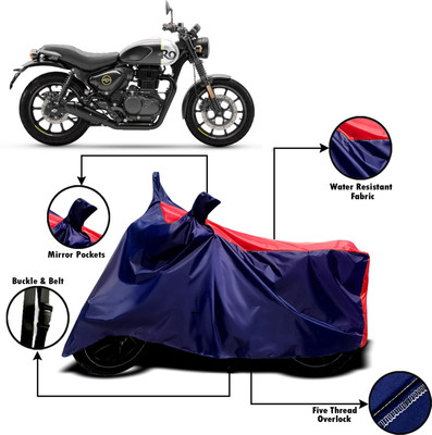 V VINTON Two Wheeler Cover for Royal Enfield(Hunter 350, Multicolor)