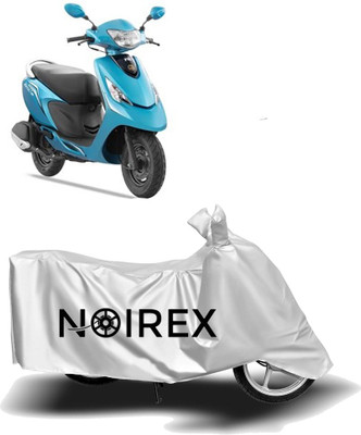 NOIREX Two Wheeler Cover for TVS(Zest, Silver)