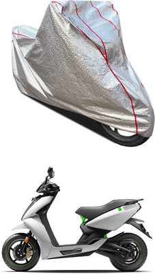 AutoGalaxy Waterproof Two Wheeler Cover for Ather(Silver)