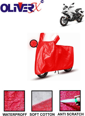 AUTOCAD Waterproof Two Wheeler Cover for Hero(MotoCorp Xtreme 200S, Red)