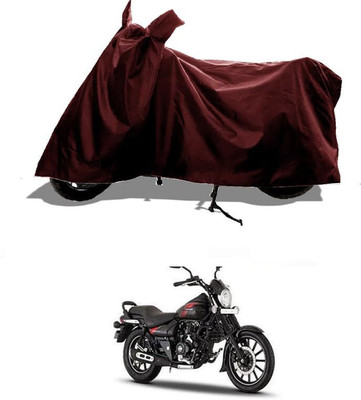 AASHTIK MART Two Wheeler Cover for Bajaj(Avenger 220 Street, Maroon)