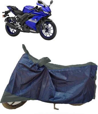 ANTOFY Two Wheeler Cover for Yamaha(YZF R15 V3, Multicolor)