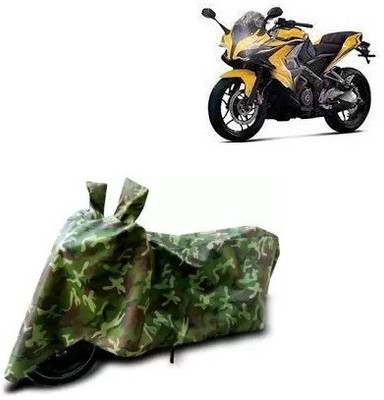 ENTIRELY ELITE Waterproof Two Wheeler Cover for Bajaj(Pulsar SS400, Multicolor)