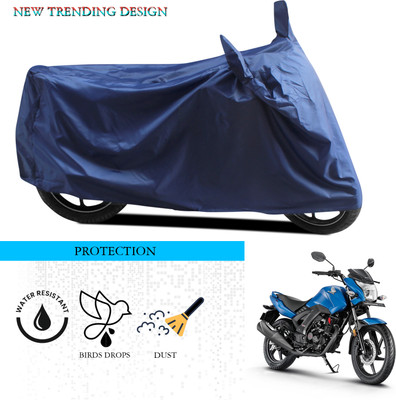 ANTHUB Waterproof Two Wheeler Cover for Honda(CB Unicorn, Blue)