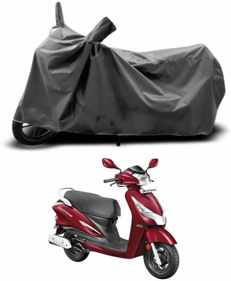 DeepShakshi AUTOMOTIVE Two Wheeler Cover for Hero(Destini 125, Grey)
