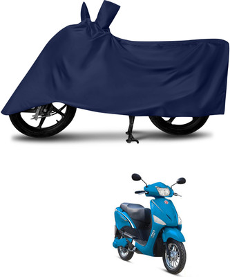 MMSSTAR Waterproof Two Wheeler Cover for Hero(Electric Optima, Blue)