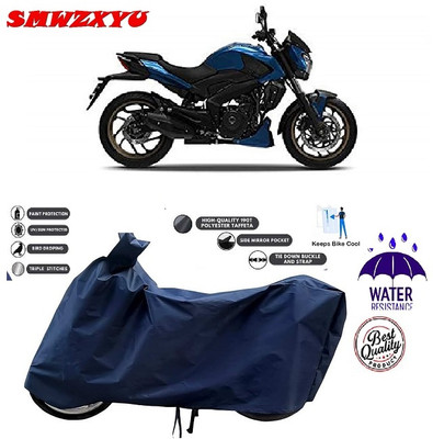 smwzxyu Two Wheeler Cover for Bajaj(Pulsar 125 Neon BS6, Blue)