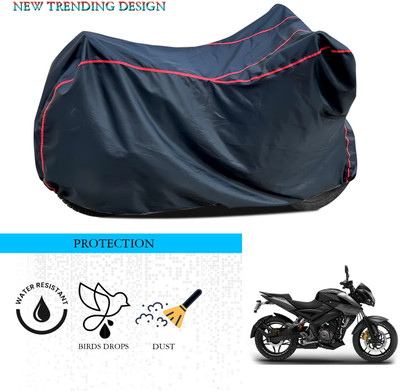 ANTHUB Waterproof Two Wheeler Cover for Bajaj(Pulsar NS200, Black)