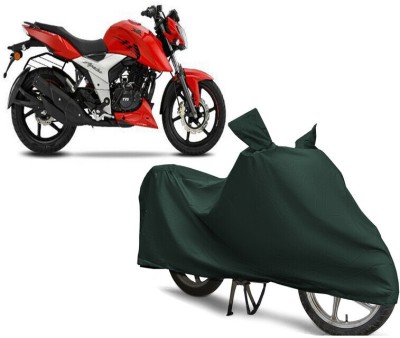 EGAL Two Wheeler Cover for TVS(Apache RTR 160 4V, Green)