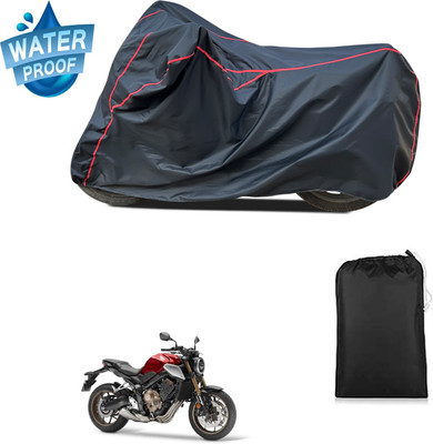 GOSHIV-car and bike accessories Waterproof Two Wheeler Cover for Honda(Black)