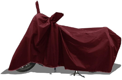 AESTRYD Two Wheeler Cover for Bajaj(Platina 100, Maroon)