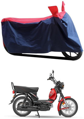 KEDIT Two Wheeler Cover for TVS(XL 100 Comfort, Red, Blue)
