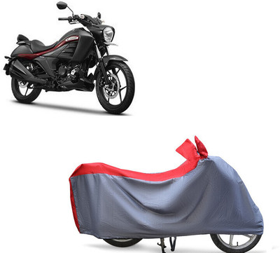 EGAL Two Wheeler Cover for Suzuki(Intruder, Red)