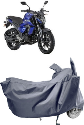 Amexride Two Wheeler Cover for Yamaha(FZ-FI BS6, Grey)