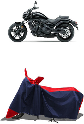 SUGASHRI Waterproof Two Wheeler Cover for Kawasaki(Vulcan S, Red, Blue)