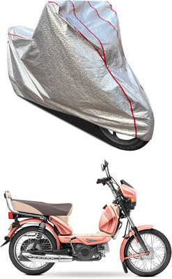 GOSHIV-car and bike accessories Waterproof Two Wheeler Cover for TVS(Silver)