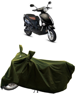 GROFATIK Two Wheeler Cover for Hero(Electric Photon, Green)